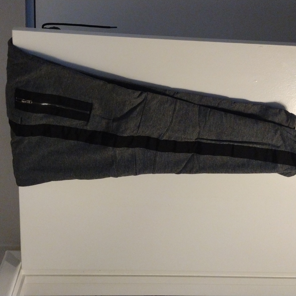 Grey and Black sweatsuit